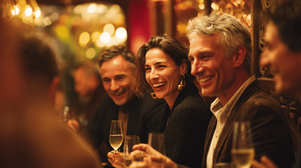 soirée célibataires Montpellier élégante et conviviale dans un lieu raffiné