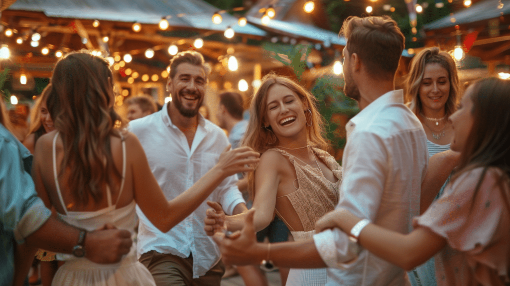 soirée dansante au Bikube