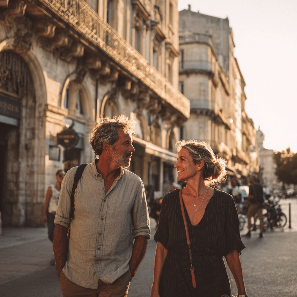 couple à Montpellier