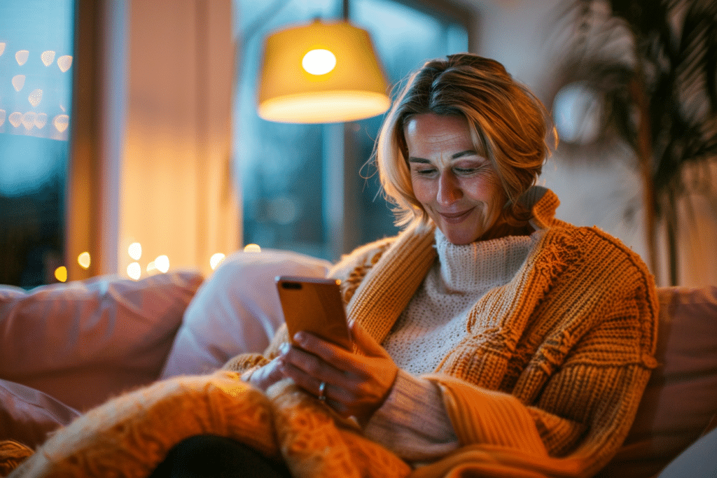 Rencontre via application