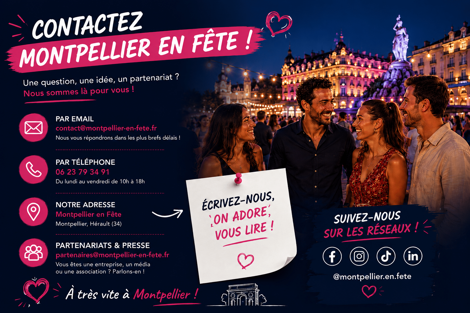 contactez MONTPELLIER EN FETE