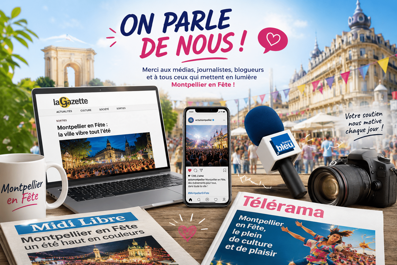 on parle de nous MONTPELLIER EN FETE