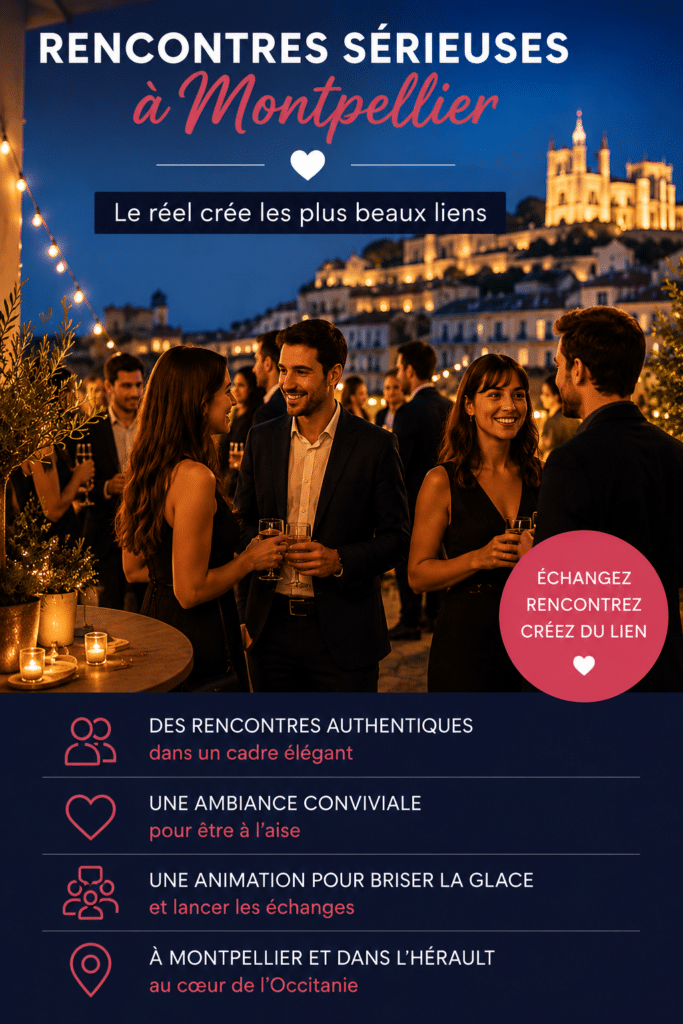 soirées élégantes et conviviales à Montpellier