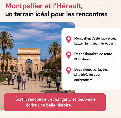 Montpellier terrain idéal pour les rencontres