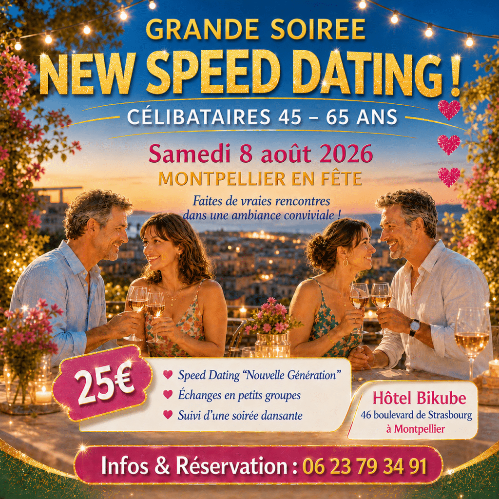 flyer soirée MONTPELLIER EN FETE 8 août 2026