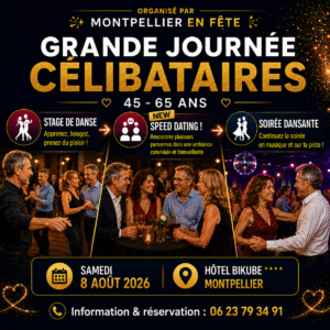 flyer soirée MONTPELLIER EN FETE 8 août 2026