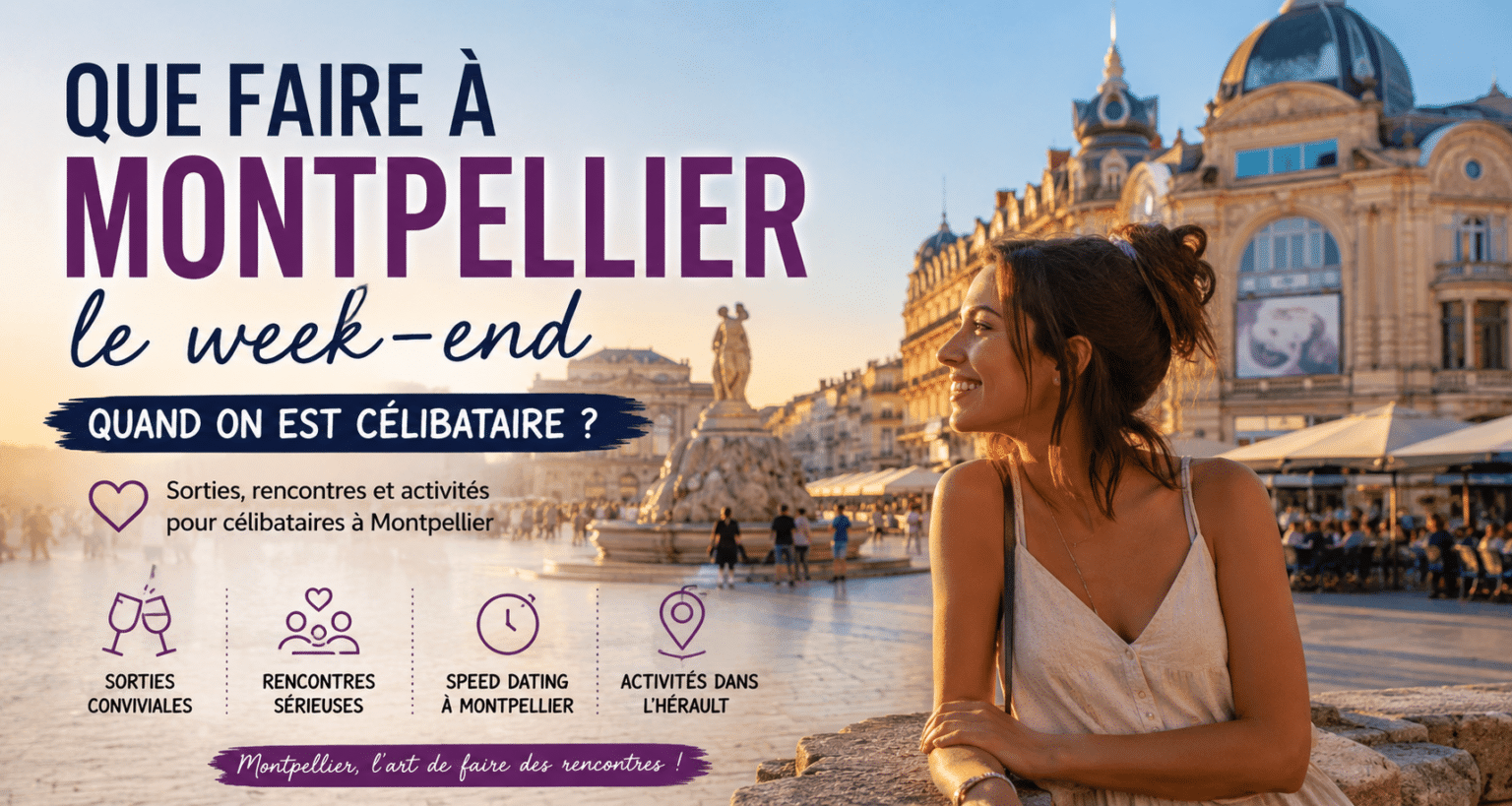 Que faire à Montpellier le week-end quand on est célibataire ?