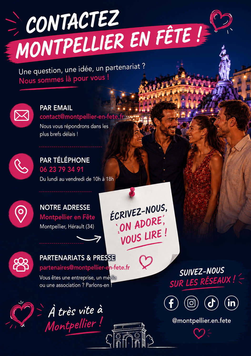 contactez MONTPELLIER EN FETE