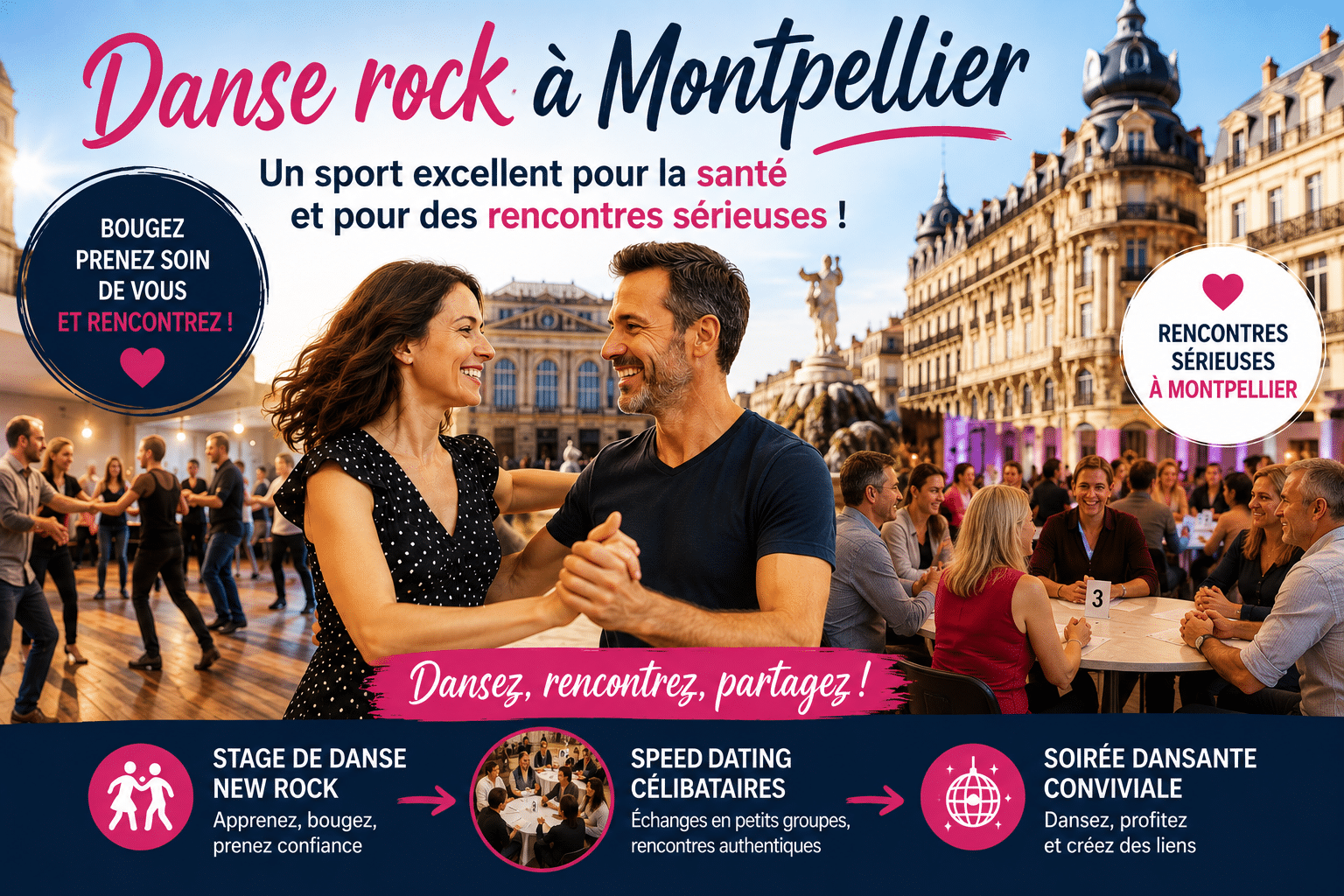 danse rock et rencontres Montpellier