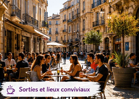 lieux conviviaux à Montpellier
