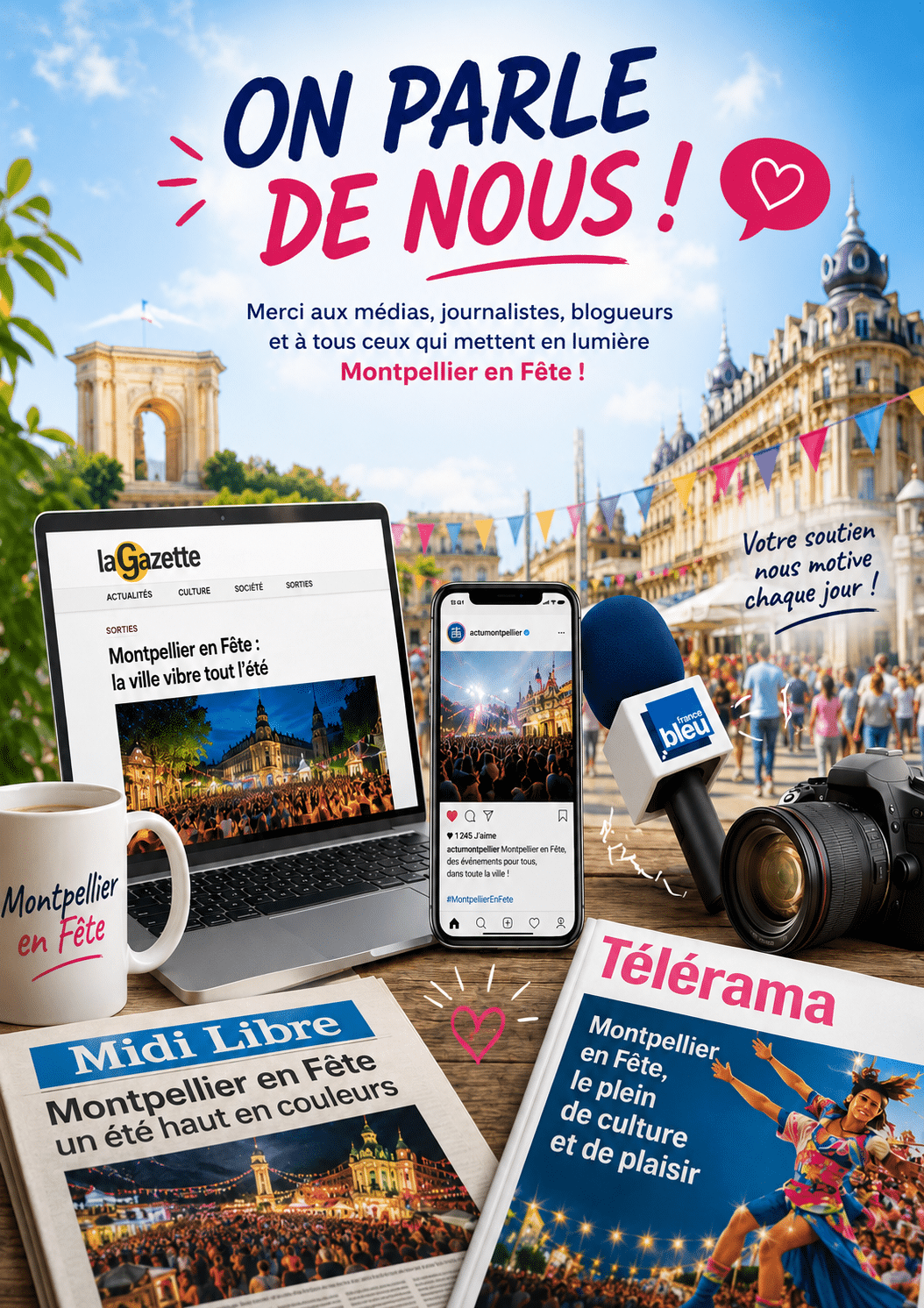 on parle de nous MONTPELLIER EN FETE