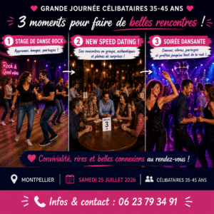 flyer soirée MONTPELLIER EN FETE 25 juillet 2026