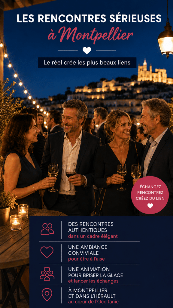 soirées élégantes & conviviales à Montpellier