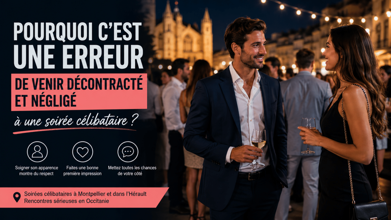 soigner son apparence soirée célibataires