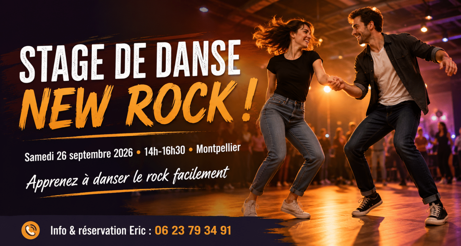 stage danse NEW ROCK - 26 septembre 2026