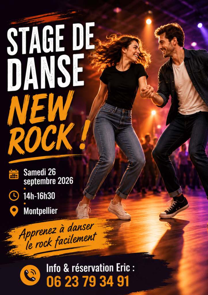stage danse NEW ROCK - 26 septembre 2026