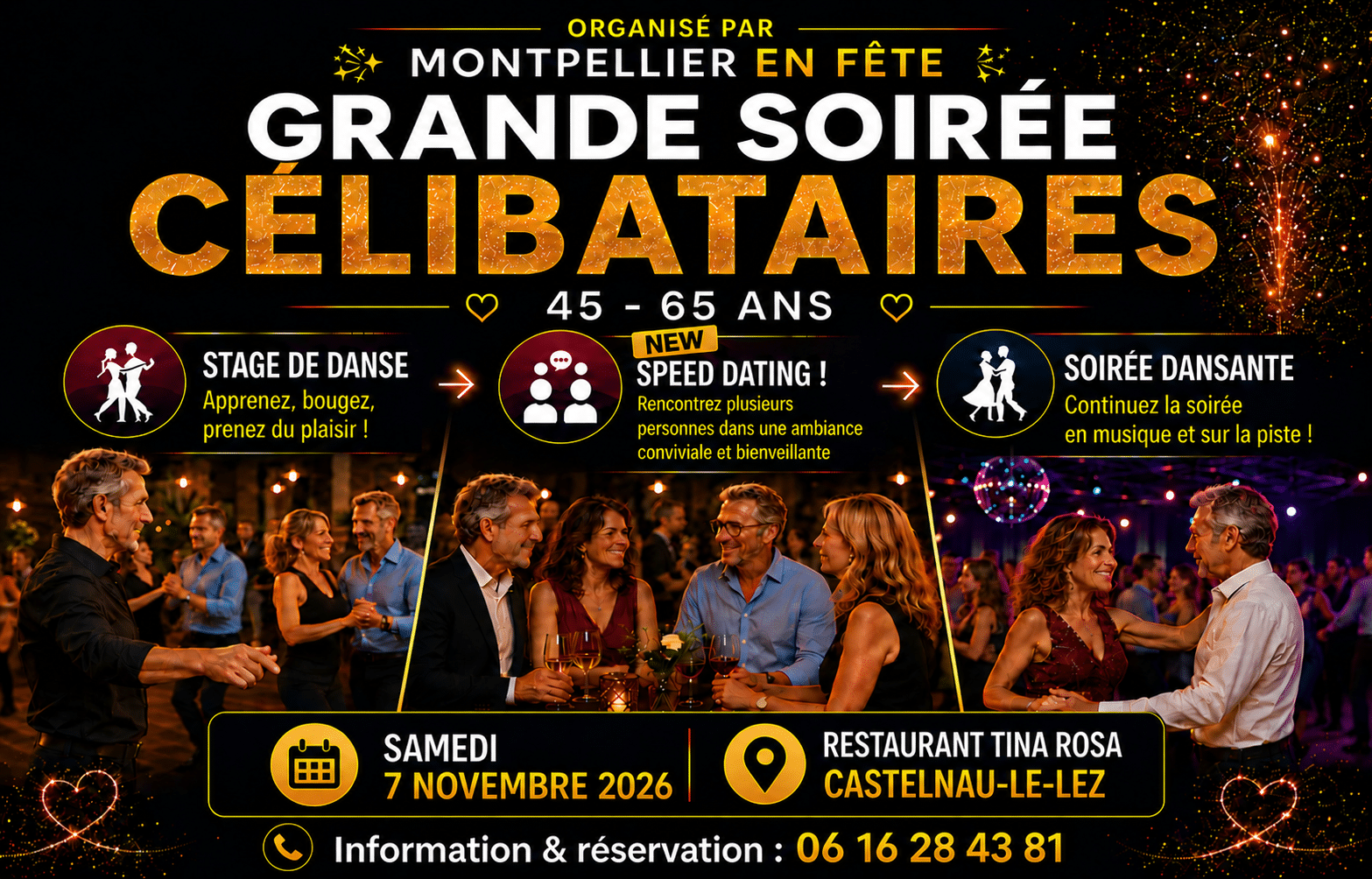 grande soirée MONTPELLIER EN FETE 7 novembre 2026