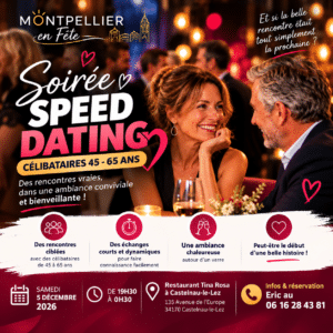 soirée MONTPELLIER EN FETE 5 décembre 2026
