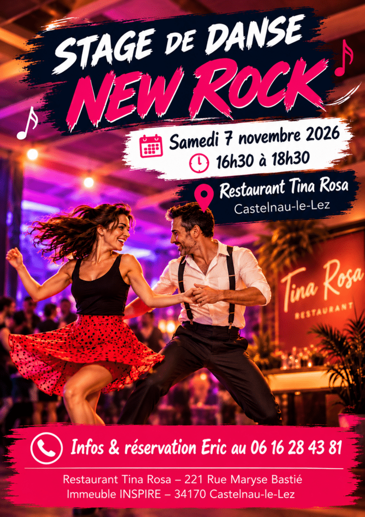 stage danse NEW ROCK - 7 novembre 2026